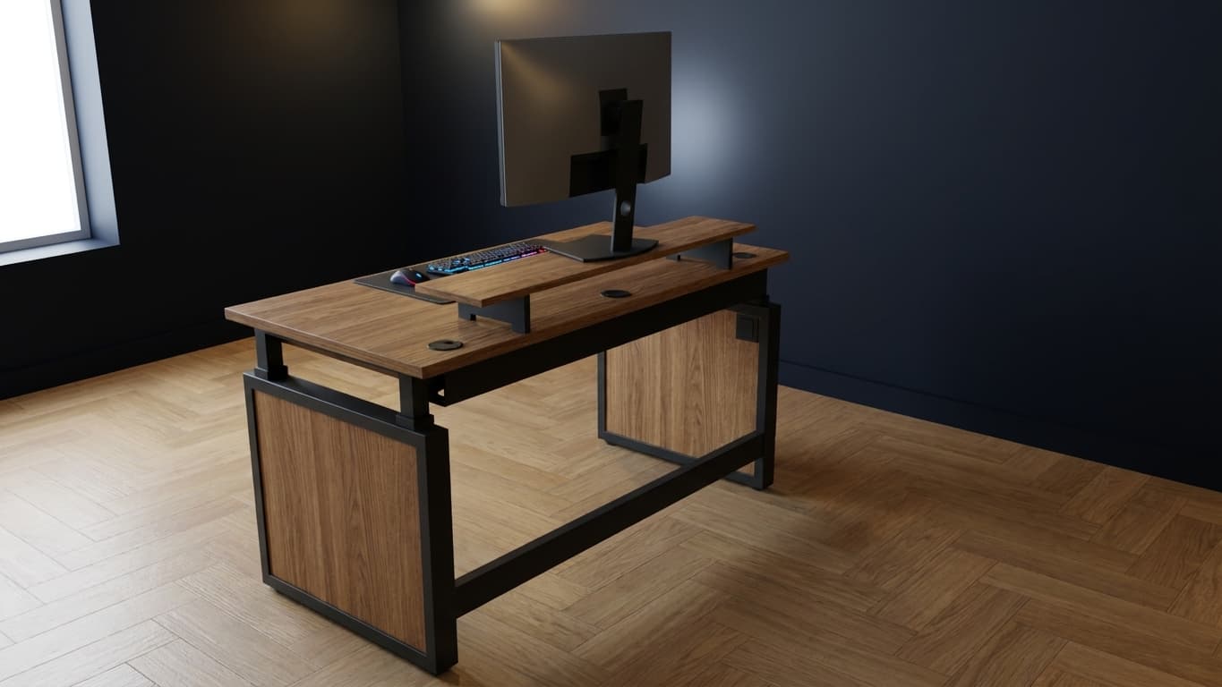 Biurko Deskraft — widok 3/4